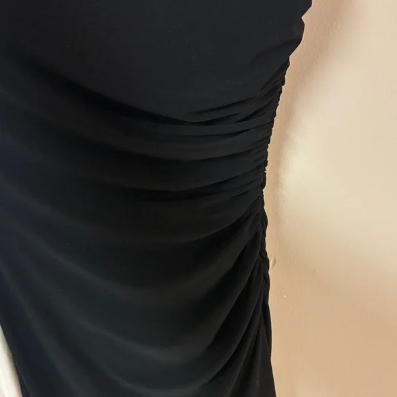 Ralph Lauren Black & Cream Colorblock Dress – Elegant Chic Minimalist Look - Picture 6 of 9